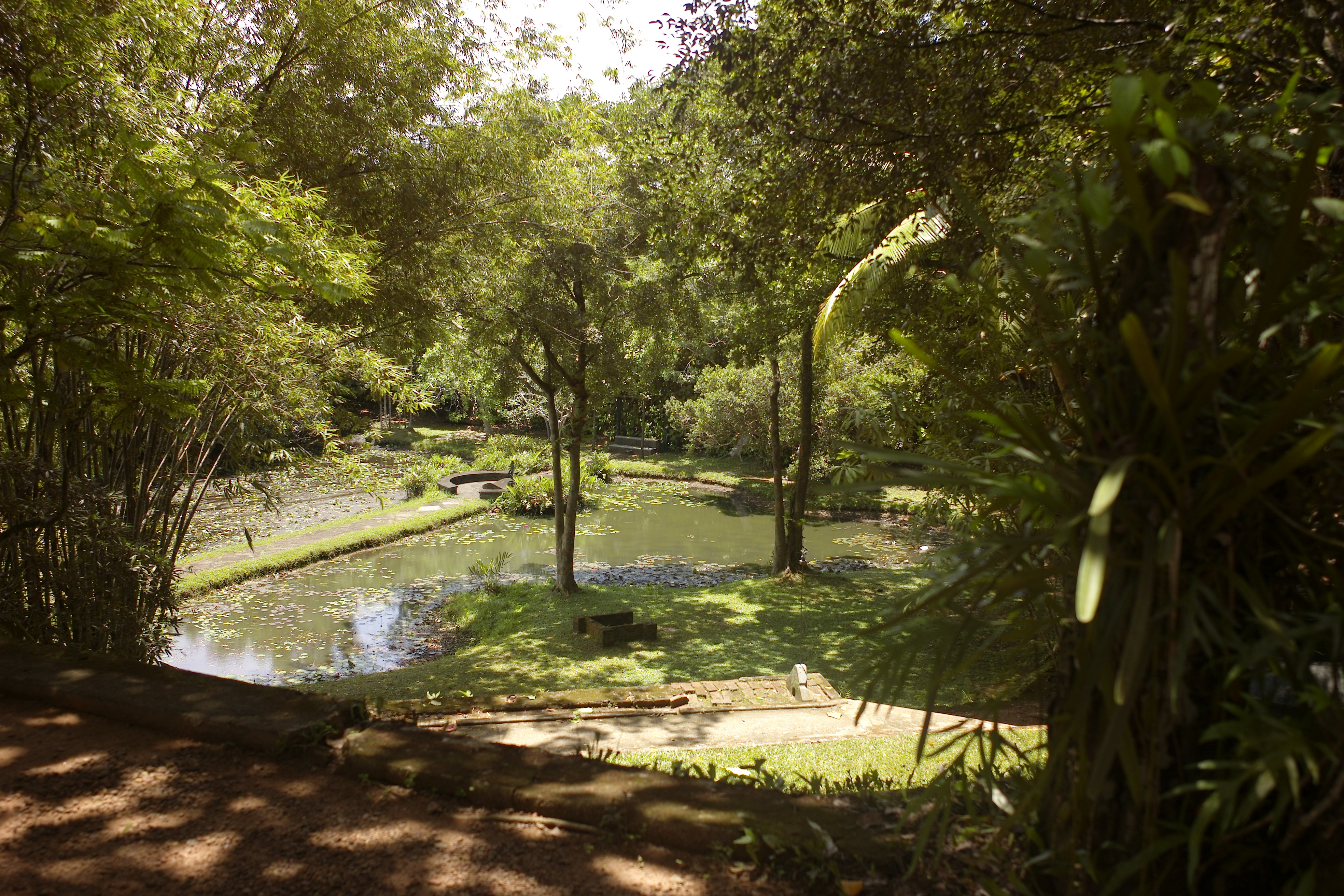 Lunuganga, Geoffrey Bawa's garden estate near Bentota